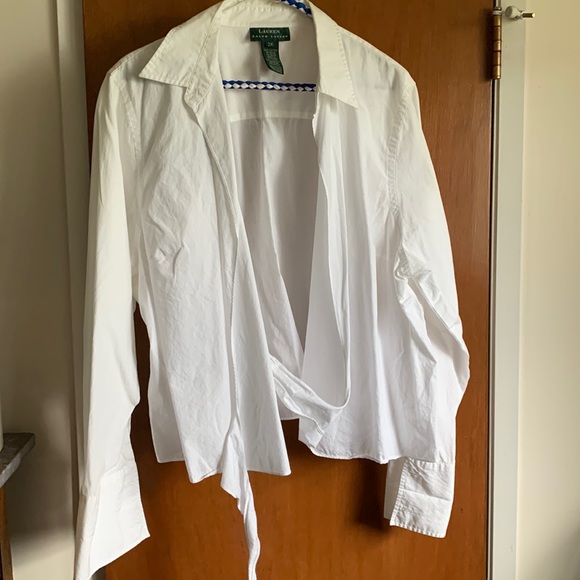 Ralph Lauren wrap blouse - Picture 1 of 3